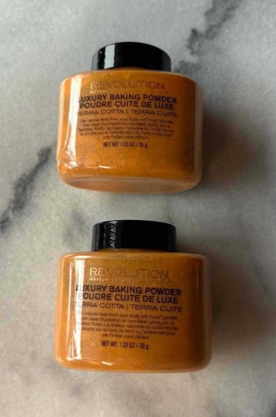 Revolution Luxury Baking Powder Terra Cotta Lot of 2